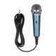 Condenser Microphone with 3.5mm Cable Noise Reduction/Tripod Stand/Pop Filter/Support Outputting to Earphone/Multiple Uses Blue Condenser Microphone with 3.5mm Cable Noise Reduction/Tripod Stand/Pop Filter/Support Outputting to Earphone/Multiple Uses Blue