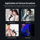 Condenser Microphone with 3.5mm Cable Noise Reduction/Tripod Stand/Pop Filter/Support Outputting to Earphone/Multiple Uses Blue Condenser Microphone with 3.5mm Cable Noise Reduction/Tripod Stand/Pop Filter/Support Outputting to Earphone/Multiple Uses Blue