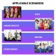 Wireless Karaoke Microphone with LED Lights 2-in-1 Handheld BT Mic Speaker Support TF Card Playing for iOS/Android Device, Black Wireless Karaoke Microphone with LED Lights 2-in-1 Handheld BT Mic Speaker Support TF Card Playing for iOS/Android Device, Black