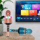 Wireless Karaoke Microphone with LED Lights 2-in-1 Handheld BT Mic Speaker Support TF Card Playing for iOS/Android Device, Black Wireless Karaoke Microphone with LED Lights 2-in-1 Handheld BT Mic Speaker Support TF Card Playing for iOS/Android Device, Black