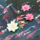 4 Inch Artificial Floating Lotus Flowers Water Ponds Foam Lotus Leaf Fake Lily Pad Floating Pool Home Pond Decoration Plants 4 Inch Artificial Floating Lotus Flowers Water Ponds Foam Lotus Leaf Fake Lily Pad Floating Pool Home Pond Decoration Plants