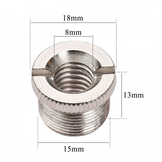 5/8 Inch Male to 3/8 Inch Female Screw Adapter Microphone Stand Screw Adapter Type 2 5/8 Inch Male to 3/8 Inch Female Screw Adapter Microphone Stand Screw Adapter Type 2