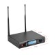 Professional Digital UHF Wireless Handheld Microphone Mic System Dual Channels LCD Display Receiver 2 Microphones for Stage Karaoke Meeting Party Professional Digital UHF Wireless Handheld Microphone Mic System Dual Channels LCD Display Receiver 2 Microphones for Stage Karaoke Meeting Party