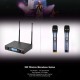 Professional Digital UHF Wireless Handheld Microphone Mic System Dual Channels LCD Display Receiver 2 Microphones for Stage Karaoke Meeting Party Professional Digital UHF Wireless Handheld Microphone Mic System Dual Channels LCD Display Receiver 2 Microphones for Stage Karaoke Meeting Party