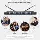 4D-B Professional 4 Channel UHF Wireless Handheld Microphone System 4 Microphones 1 Wireless Receiver 6.35mm Audio Cable LCD Display for Karaoke Family Party Presentation Performance Public Address 4D-B Professional 4 Channel UHF Wireless Handheld Microphone System 4 Microphones 1 Wireless Receiver 6.35mm Audio Cable LCD Display for Karaoke Family Party Presentation Performance Public Address