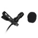 Mini Tie Lapel Clip-on Wired Microphone Mic 3.5mm Plug for Smartphone PC Laptop Chatting Singing Karaoke with Carry Case Mini Tie Lapel Clip-on Wired Microphone Mic 3.5mm Plug for Smartphone PC Laptop Chatting Singing Karaoke with Carry Case