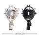Univerdal Condenser Microphone Mic Shock Mount Holder Bracket Plastic Anti-vibration for On-line Broadcasting Studio Music Recording Univerdal Condenser Microphone Mic Shock Mount Holder Bracket Plastic Anti-vibration for On-line Broadcasting Studio Music Recording