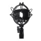 Univerdal Condenser Microphone Mic Shock Mount Holder Bracket Plastic Anti-vibration for On-line Broadcasting Studio Music Recording Univerdal Condenser Microphone Mic Shock Mount Holder Bracket Plastic Anti-vibration for On-line Broadcasting Studio Music Recording