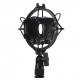Univerdal Condenser Microphone Mic Shock Mount Holder Bracket Plastic Anti-vibration for On-line Broadcasting Studio Music Recording Univerdal Condenser Microphone Mic Shock Mount Holder Bracket Plastic Anti-vibration for On-line Broadcasting Studio Music Recording