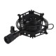 Univerdal Condenser Microphone Mic Shock Mount Holder Bracket Plastic Anti-vibration for On-line Broadcasting Studio Music Recording Univerdal Condenser Microphone Mic Shock Mount Holder Bracket Plastic Anti-vibration for On-line Broadcasting Studio Music Recording
