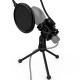 Mini Desktop Microphone Tripod Stand with Shock Mount Mic Holder Pop Filter for Studio Recording Online Broadcasting Chatting Singing Meeting Mini Desktop Microphone Tripod Stand with Shock Mount Mic Holder Pop Filter for Studio Recording Online Broadcasting Chatting Singing Meeting