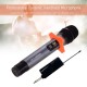 UHF Handheld Wireless Microphone Mic with Mini Receiver 50 Channels for Karaoke Business Meeting Speech Home Entertainment UHF Handheld Wireless Microphone Mic with Mini Receiver 50 Channels for Karaoke Business Meeting Speech Home Entertainment