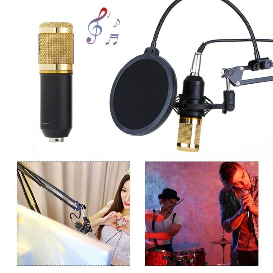 Multifunctional Live Sound Card and BM800 Suspension Microphone Kit Broadcasting Recording Condenser Microphone Set Intelligent Volume Adjustable Audio Mixer Sound Card for Computer PC Live Sound Multifunctional Live Sound Card and BM800 Suspension Microphone Kit Broadcasting Recording Condenser Microphone Set Intelligent Volume Adjustable Audio Mixer Sound Card for Computer PC Live Sound