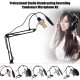 Professional Studio Broadcasting Recording Condenser Microphone Mic Kit Set 3.5mm with Shock Mount Adjustable Suspension Scissor Arm Stand Mounting Clamp Pop Filter Mic Clip Professional Studio Broadcasting Recording Condenser Microphone Mic Kit Set 3.5mm with Shock Mount Adjustable Suspension Scissor Arm Stand Mounting Clamp Pop Filter Mic Clip