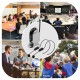 UHF Wireless Microphone System with Dual Headset Microphones and Receiver with 6.35mm Audio Cable for Video Interview Broadcast Teaching UHF Wireless Microphone System with Dual Headset Microphones and Receiver with 6.35mm Audio Cable for Video Interview Broadcast Teaching
