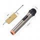 Handheld Wireless Microphone VHF Dynamic Mic with Portable Mini Receiver 6.35mm Plug Compatible with Speaker Karaoke System Home Theater System Amplifier Sound Card Mixer for Karaoke Speech Meeting Stage Performance Handheld Wireless Microphone VHF Dynamic Mic with Portable Mini Receiver 6.35mm Plug Compatible with Speaker Karaoke System Home Theater System Amplifier Sound Card Mixer for Karaoke Speech Meeting Stage Performance