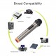 Handheld Wireless Microphone VHF Dynamic Mic with Portable Mini Receiver 6.35mm Plug Compatible with Speaker Karaoke System Home Theater System Amplifier Sound Card Mixer for Karaoke Speech Meeting Stage Performance Handheld Wireless Microphone VHF Dynamic Mic with Portable Mini Receiver 6.35mm Plug Compatible with Speaker Karaoke System Home Theater System Amplifier Sound Card Mixer for Karaoke Speech Meeting Stage Performance