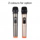 Handheld Wireless Microphone VHF Dynamic Mic with Portable Mini Receiver 6.35mm Plug Compatible with Speaker Karaoke System Home Theater System Amplifier Sound Card Mixer for Karaoke Speech Meeting Stage Performance Handheld Wireless Microphone VHF Dynamic Mic with Portable Mini Receiver 6.35mm Plug Compatible with Speaker Karaoke System Home Theater System Amplifier Sound Card Mixer for Karaoke Speech Meeting Stage Performance