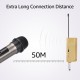 Handheld Wireless Microphone VHF Dynamic Mic with Portable Mini Receiver 6.35mm Plug Compatible with Speaker Karaoke System Home Theater System Amplifier Sound Card Mixer for Karaoke Speech Meeting Stage Performance Handheld Wireless Microphone VHF Dynamic Mic with Portable Mini Receiver 6.35mm Plug Compatible with Speaker Karaoke System Home Theater System Amplifier Sound Card Mixer for Karaoke Speech Meeting Stage Performance