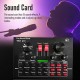 Multifunctional Live V8X Sound Card and BM800 Suspension Microphone Kit Broadcasting Recording Condenser Microphone Set Intelligent Audio Mixer Sound Card for Computers and Mobilephone Multifunctional Live V8X Sound Card and BM800 Suspension Microphone Kit Broadcasting Recording Condenser Microphone Set Intelligent Audio Mixer Sound Card for Computers and Mobilephone
