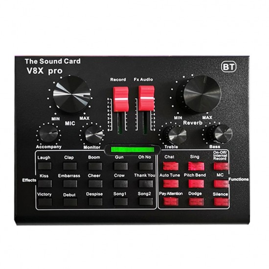 Multifunctional Live V8X Sound Card and BM800 Suspension Microphone Kit Broadcasting Recording Condenser Microphone Set Intelligent Audio Mixer Sound Card for Computers and Mobilephone Multifunctional Live V8X Sound Card and BM800 Suspension Microphone Kit Broadcasting Recording Condenser Microphone Set Intelligent Audio Mixer Sound Card for Computers and Mobilephone