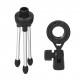 Foldable Desktop Microphone Tripod Stand 5/8 Inch Threaded Mount Portable Microphone Desktop Support Rotatable Mic Holder for Live Stream Conferences Lectures Meetings Foldable Desktop Microphone Tripod Stand 5/8 Inch Threaded Mount Portable Microphone Desktop Support Rotatable Mic Holder for Live Stream Conferences Lectures Meetings
