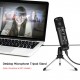 Foldable Desktop Microphone Tripod Stand 5/8 Inch Threaded Mount Portable Microphone Desktop Support Rotatable Mic Holder for Live Stream Conferences Lectures Meetings Foldable Desktop Microphone Tripod Stand 5/8 Inch Threaded Mount Portable Microphone Desktop Support Rotatable Mic Holder for Live Stream Conferences Lectures Meetings