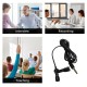 Mini Clip-on Microphone Clipper Microphone Condenser Mic for Recording Karaoke News Interviews Teaching Speech Mini Clip-on Microphone Clipper Microphone Condenser Mic for Recording Karaoke News Interviews Teaching Speech