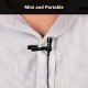 Mini Clip-on Microphone Clipper Microphone Condenser Mic for Recording Karaoke News Interviews Teaching Speech Mini Clip-on Microphone Clipper Microphone Condenser Mic for Recording Karaoke News Interviews Teaching Speech