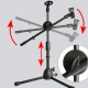 Dual Purpose Microphone Tripod Stand with 2 Mic Clips Adjustable Mic Stand Boom Arm Microphones Desk Floor Bracket for Speech Meeting Live Stream Sing Voice Recording Dual Purpose Microphone Tripod Stand with 2 Mic Clips Adjustable Mic Stand Boom Arm Microphones Desk Floor Bracket for Speech Meeting Live Stream Sing Voice Recording
