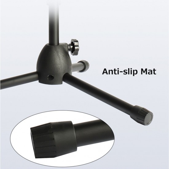 Dual Purpose Microphone Tripod Stand with 2 Mic Clips Adjustable Mic Stand Boom Arm Microphones Desk Floor Bracket for Speech Meeting Live Stream Sing Voice Recording Dual Purpose Microphone Tripod Stand with 2 Mic Clips Adjustable Mic Stand Boom Arm Microphones Desk Floor Bracket for Speech Meeting Live Stream Sing Voice Recording