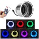 Cup Holder RGB LED Light Drink Cup Holder Remote Control Stainless Steel for Marine Boat Car Truck RV Cup Holder RGB LED Light Drink Cup Holder Remote Control Stainless Steel for Marine Boat Car Truck RV