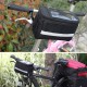 Reflective Bicycle Handlebar Basket Insulated Cooler Bag Outdoor Cycling Mountain Bike Front Tube Bag Pack Reflective Bicycle Handlebar Basket Insulated Cooler Bag Outdoor Cycling Mountain Bike Front Tube Bag Pack
