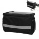 Reflective Bicycle Handlebar Basket Insulated Cooler Bag Outdoor Cycling Mountain Bike Front Tube Bag Pack Reflective Bicycle Handlebar Basket Insulated Cooler Bag Outdoor Cycling Mountain Bike Front Tube Bag Pack