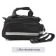 Bicycle Bike Rear Seat Bag Waterproof Bike Pannier Rack Pack Shoulder Cycling Carrier Bicycle Bike Rear Seat Bag Waterproof Bike Pannier Rack Pack Shoulder Cycling Carrier