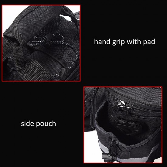 Bicycle Bike Rear Seat Bag Waterproof Bike Pannier Rack Pack Shoulder Cycling Carrier Bicycle Bike Rear Seat Bag Waterproof Bike Pannier Rack Pack Shoulder Cycling Carrier