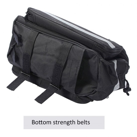 Bicycle Bike Rear Seat Bag Waterproof Bike Pannier Rack Pack Shoulder Cycling Carrier Bicycle Bike Rear Seat Bag Waterproof Bike Pannier Rack Pack Shoulder Cycling Carrier