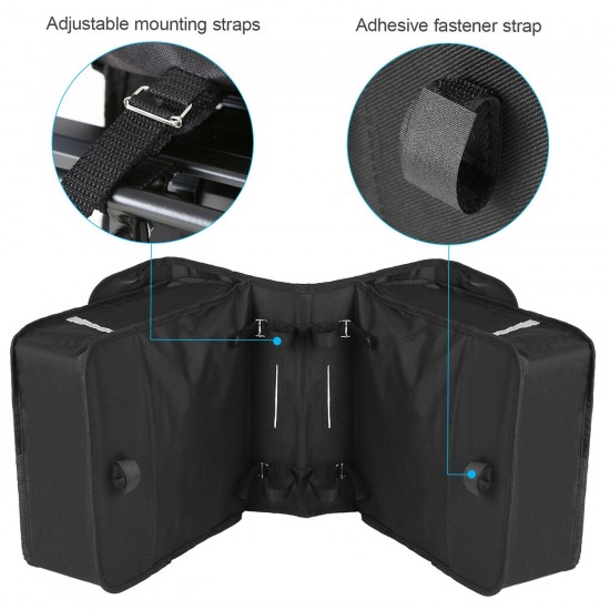 28L Water Resistant Bicycle Rear Seat Carrier Bag Rack Trunk Bags Bike Commuter Bag Pannier 28L Water Resistant Bicycle Rear Seat Carrier Bag Rack Trunk Bags Bike Commuter Bag Pannier
