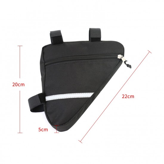 Frame Bike Bag Front Tube Triangled Pouch Bag Saddle Pouch Bike Accessories for Outdoor Cycling Frame Bike Bag Front Tube Triangled Pouch Bag Saddle Pouch Bike Accessories for Outdoor Cycling
