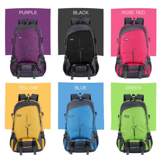45L Large Capacity Waterproof Mountaineering Backpack Outdoor Breathable Shoulder Bag for Men and Women 45L Large Capacity Waterproof Mountaineering Backpack Outdoor Breathable Shoulder Bag for Men and Women