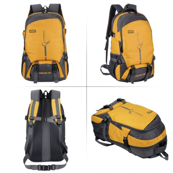 45L Large Capacity Waterproof Mountaineering Backpack Outdoor Breathable Shoulder Bag for Men and Women 45L Large Capacity Waterproof Mountaineering Backpack Outdoor Breathable Shoulder Bag for Men and Women