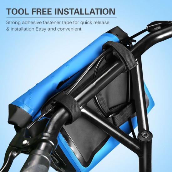 Waterproof Bike Bag Multifunctional Front Bicycle Bag Cycling Handlebar Pannier Large Capacity MTB Bike Phone Holder Road Bike Bag Bicycle Storage Bag Shoulder Pack Bike Accessories Waterproof Bike Bag Multifunctional Front Bicycle Bag Cycling Handlebar Pannier Large Capacity MTB Bike Phone Holder Road Bike Bag Bicycle Storage Bag Shoulder Pack Bike Accessories