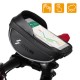Bicycle Handlebar Phone Mount Bag Waterproof Cycling Front Frame Top Tube Bag Pannier with Touchscreen Phone Holder Case Bike Tool Storage Bag Pack Bicycle Handlebar Phone Mount Bag Waterproof Cycling Front Frame Top Tube Bag Pannier with Touchscreen Phone Holder Case Bike Tool Storage Bag Pack