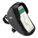 Bicycle Handlebar Phone Mount Bag Waterproof Cycling Front Frame Top Tube Bag Pannier with Touchscreen Phone Holder Case Bike Tool Storage Bag Pack Bicycle Handlebar Phone Mount Bag Waterproof Cycling Front Frame Top Tube Bag Pannier with Touchscreen Phone Holder Case Bike Tool Storage Bag Pack