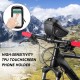 Bicycle Handlebar Phone Mount Bag Waterproof Cycling Front Frame Top Tube Bag Pannier with Touchscreen Phone Holder Case Bike Tool Storage Bag Pack Bicycle Handlebar Phone Mount Bag Waterproof Cycling Front Frame Top Tube Bag Pannier with Touchscreen Phone Holder Case Bike Tool Storage Bag Pack
