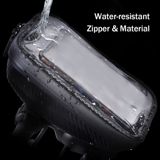 Bike Frame Bag Front Tube Bag Handlebar Bag Bicycle Bag with Touchscreen Phone Case Bike Frame Bag Front Tube Bag Handlebar Bag Bicycle Bag with Touchscreen Phone Case