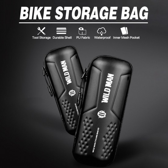 Bike Storage Bag Repair Tool Bag with Zipper Waterproof PU Front Frame Pouch Bicycle Tool Kit Bag for Water Bottle Holder Bike Storage Bag Repair Tool Bag with Zipper Waterproof PU Front Frame Pouch Bicycle Tool Kit Bag for Water Bottle Holder