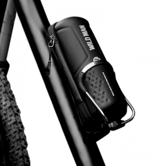 Bike Storage Bag Repair Tool Bag with Zipper Waterproof PU Front Frame Pouch Bicycle Tool Kit Bag for Water Bottle Holder Bike Storage Bag Repair Tool Bag with Zipper Waterproof PU Front Frame Pouch Bicycle Tool Kit Bag for Water Bottle Holder