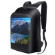 Shoulder Backpack LED Full-Color Screen Travel Laptop Backpack Waterproof Shoulder Bag for Daypack Outdoor Shoulder Backpack LED Full-Color Screen Travel Laptop Backpack Waterproof Shoulder Bag for Daypack Outdoor