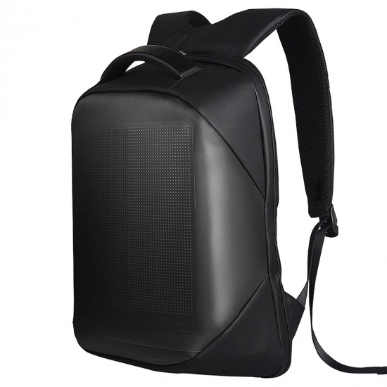 Shoulder Backpack LED Full-Color Screen Travel Laptop Backpack Waterproof Shoulder Bag for Daypack Outdoor Shoulder Backpack LED Full-Color Screen Travel Laptop Backpack Waterproof Shoulder Bag for Daypack Outdoor
